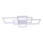 LED полилей с Landen 184W дистанционно управление, 3 елемента, студена/гореща/неутрална светлина, нестабилна, бяла