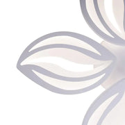 LED полилей с дистанционно управление с орхидея 65W, 5 венчелистчета, студ/гореща/неутрална светлина, лъч, бяло