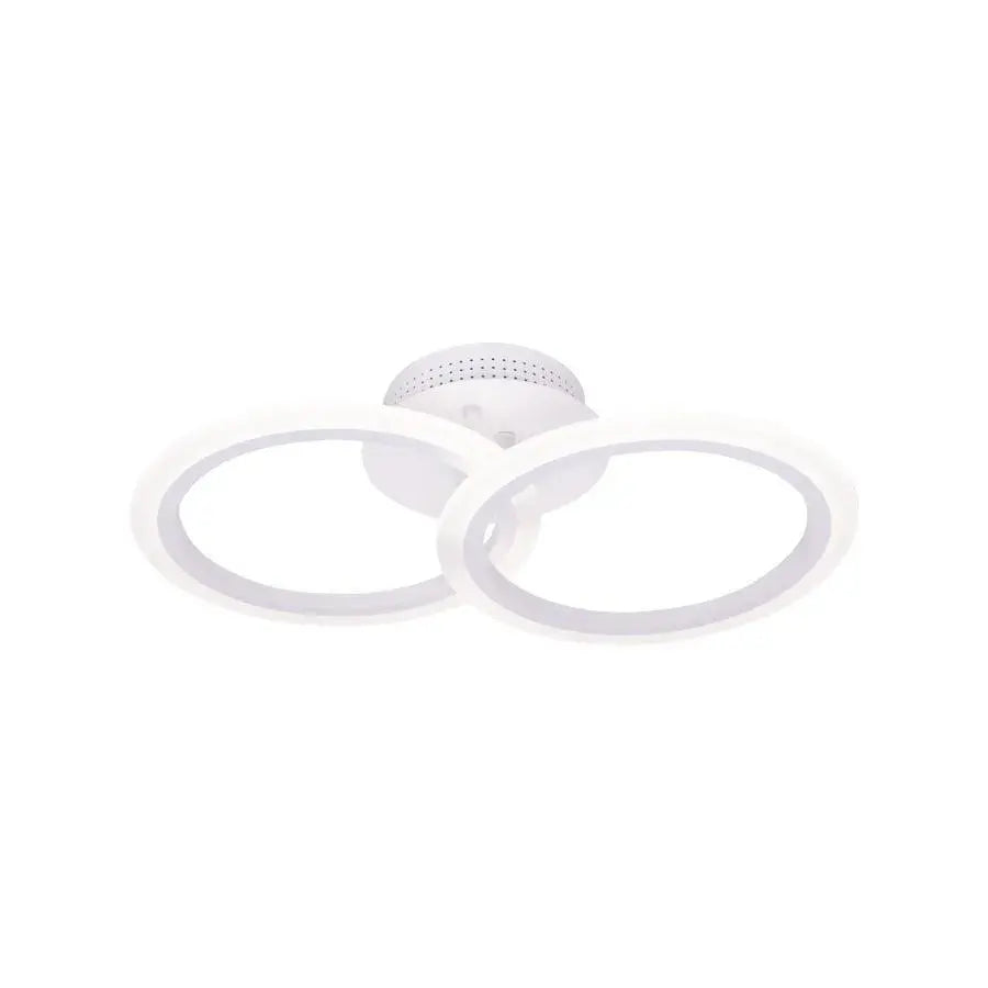 LED полилей с дистанционно управление на Betty 28W, 2 кръга, студ/гореща/неутрална светлина, лъч, бяло