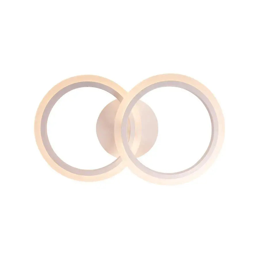 LED полилей с дистанционно управление на Betty 28W, 2 кръга, студ/гореща/неутрална светлина, лъч, бяло