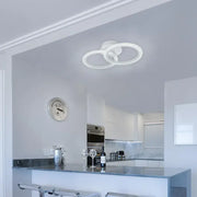 LED полилей с дистанционно управление на Betty 28W, 2 кръга, студ/гореща/неутрална светлина, лъч, бяло