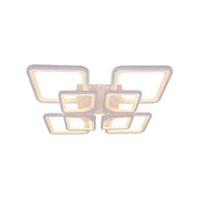 LED полилей със Zoe 135W дистанционно управление, 8 квадрата, студ/гореща/неутрална светлина, нестабилна, бяла