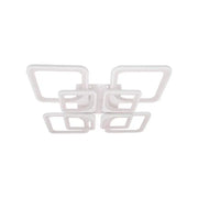 LED полилей със Zoe 135W дистанционно управление, 8 квадрата, студ/гореща/неутрална светлина, нестабилна, бяла