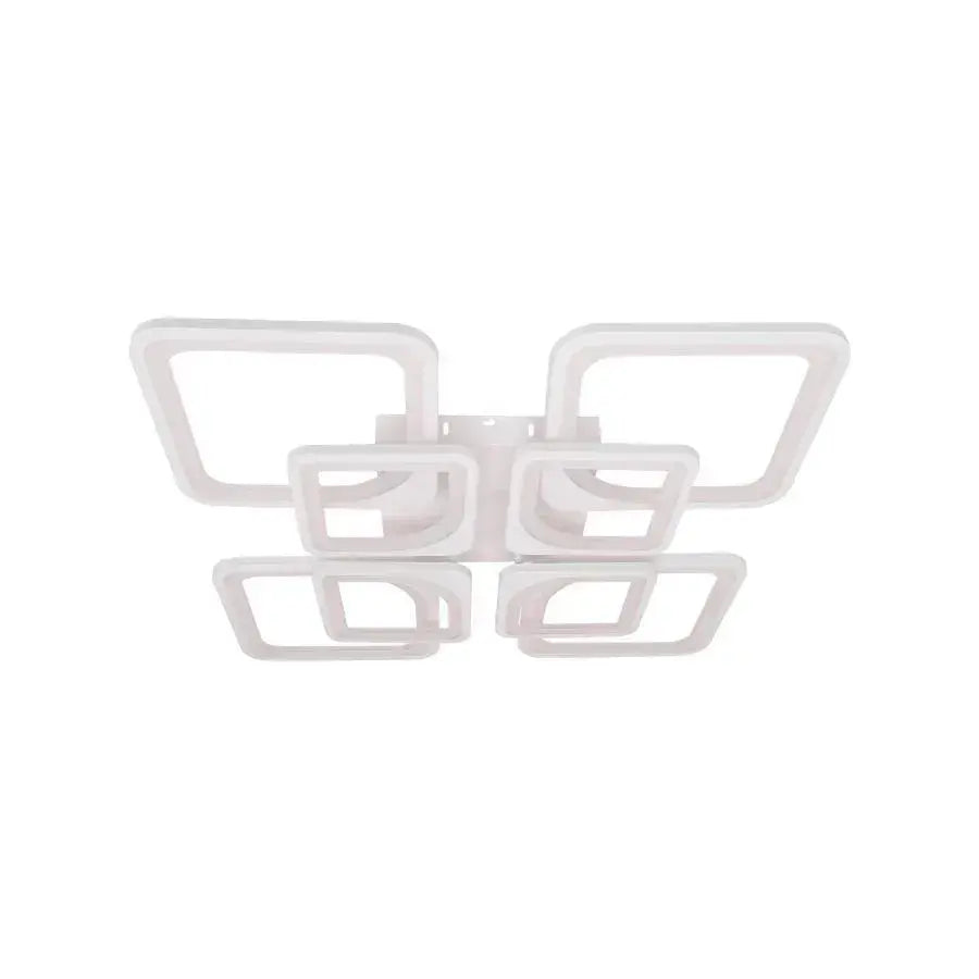 LED полилей със Zoe 135W дистанционно управление, 8 квадрата, студ/гореща/неутрална светлина, нестабилна, бяла