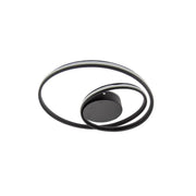 Похот LED вектор Arcadia, 67W, метал, 49cm Diamteru, черен, дистанционно управление, студена/гореща/неутрална светлина