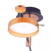 LED полилей с групи за дистанционно управление, 80W, недобросъвестни, черни и златни