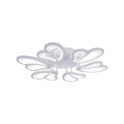 LED похот на дистанционно управление на Blossom, 72W, 6 венчелистчета, студ/гореща/неутрална светлина, нестабилна, бяла