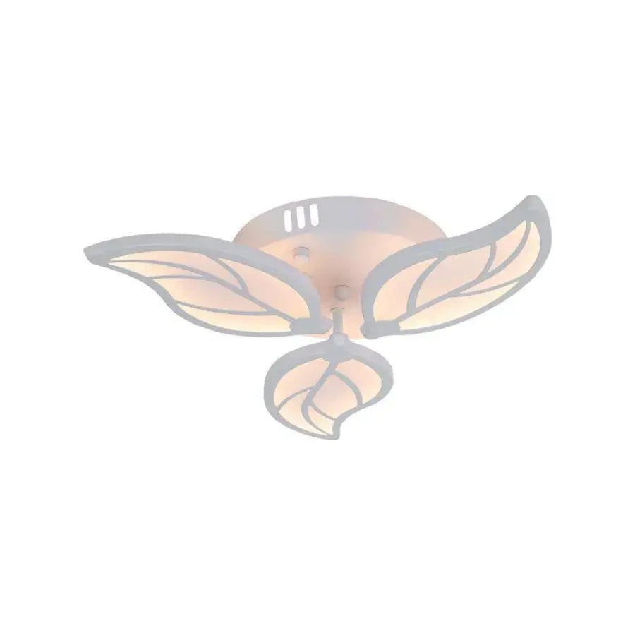 LED полилей с Laurice 33W дистанционно управление, 3 венчелистчета, студ/гореща/неутрална светлина, нестабилен, бял