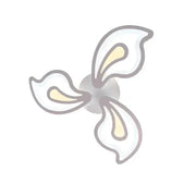 LED полилей с 68W славно дистанционно управление, 3 венчелистчета, студена/гореща/неутрална светлина, нестабилна, бяла