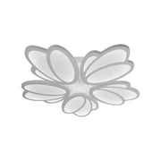 LED полилей със 73W дистанционно управление на лалета, 5 венчелистчета, студена/гореща/неутрална светлина, нестабилна, бяла