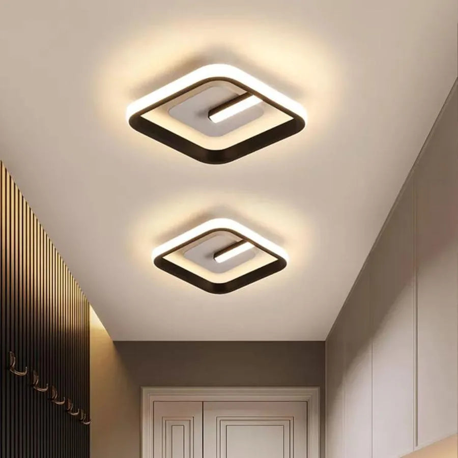 LED LED VICTORIA 19W, квадрат, студена/гореща/неутрална светлина, бяло бяло