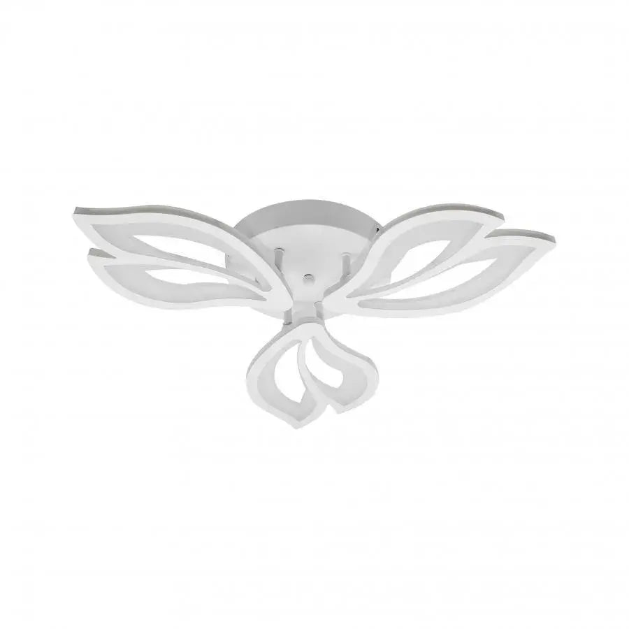 LED полилей с дистанционно управление Lily 44W, 3 елемента, студена/гореща/неутрална светлина, нестабилна, бяла