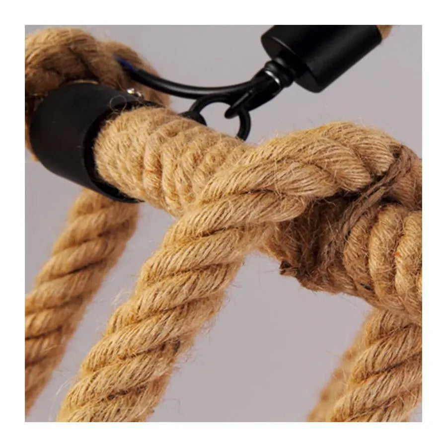 Похоти селски 6x E27 кръгъл суспендиран кръгъл