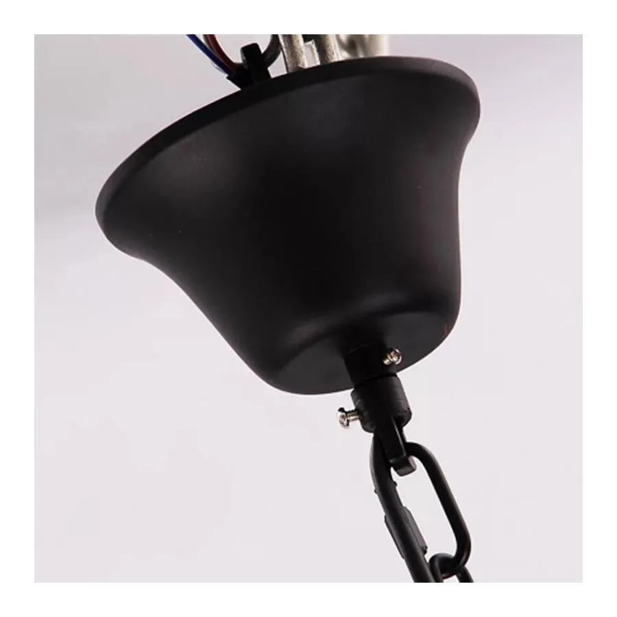 Похоти селски 6x E27 кръгъл суспендиран кръгъл