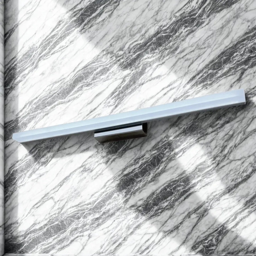 Стенна LED лампа за баня, COMO, 8W, линейна, неутрална светлина, черна