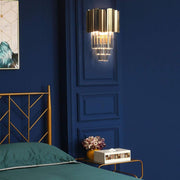 Нанесете Crystal Blois Piccolum Chandelier, 2xe14, златист