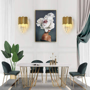 Нанесете Crystal Blois Piccolum Chandelier, 2xe14, златист