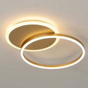 LED LED Lud, 2 кръга, 36W, студена/гореща/неутрална светлина, златист