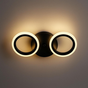 LED LED MARA, 19W, 2 кръга, неутрална светлина, черно