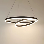 LED полилей с дистанционно управление на Amelia, 4000k, 31W, 30x49,9 см, черна, регулируема височина