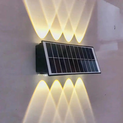 Нанесете LED външен LED Solaris, 8 източника на светлина, топла, черна светлина