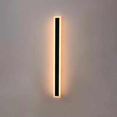 Нанесете мак външен светодиод, дължина 90 см, 13W, IP65, метал, линеен, черен