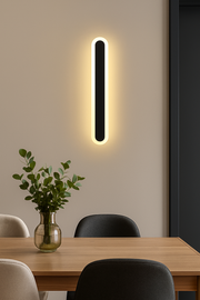 Нанесете външен светодиод Nova, 25W, черно