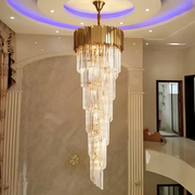Кристален полилей Blois Ascendere E14, диаметър 60 см, злато, регулируема височина