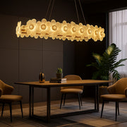 CRISTAL CHANDELIER CADENZA ALLEGRO, 20X E14, регулируема височина, злато