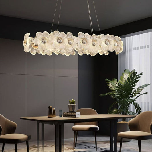 CRISTAL CHANDELIER CADENZA ALLEGRO, 20X E14, регулируема височина, злато
