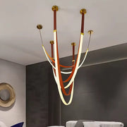 Модерен полилей, LED, Largo Area, 36W, неутрална светлина, кафяв