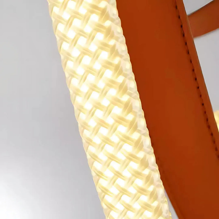 Модерен полилей, LED, Largo Area, 36W, неутрална светлина, кафяв