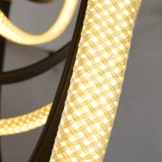 Модерен полилей, LED, Largo Area, 43W, топла, черна светлина
