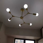 Architek Hexa Lust, 6 x E27, черен, метален