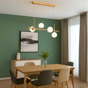 Fabio Chandelier, 4x G9, злато, регулируема височина