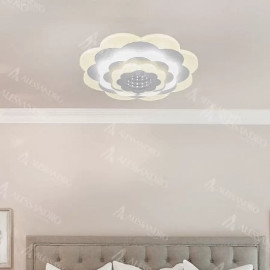 LED LED LED 3D, 36W, 24см диаметър, студена/гореща/неутрална светлина, бяла