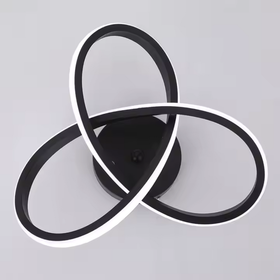LED LED VERTEX Infinitum 26W, студена/гореща/неутрална светлина, черна