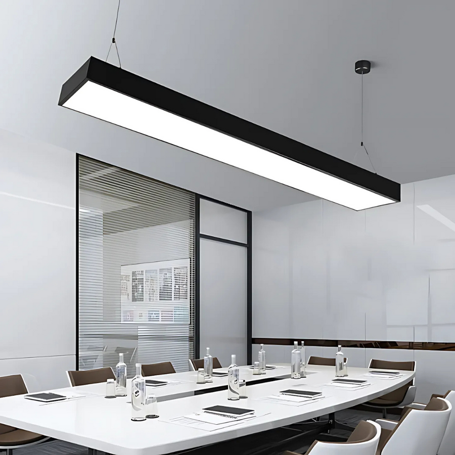 LED LED окачен Дарин, 23W, регулируема височина, студена, черна светлина