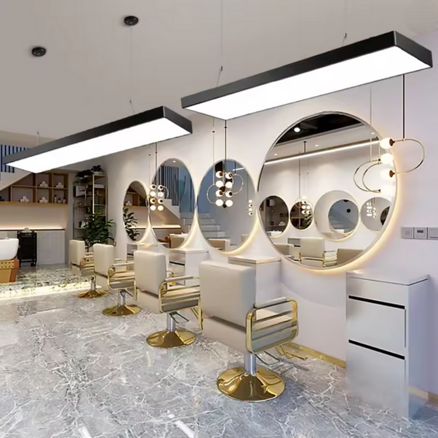 LED LED окачен Дарин, 23W, регулируема височина, студена, черна светлина