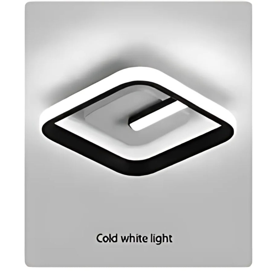 LED LED VICTORIA 19W, квадрат, студена/гореща/неутрална светлина, бяло бяло