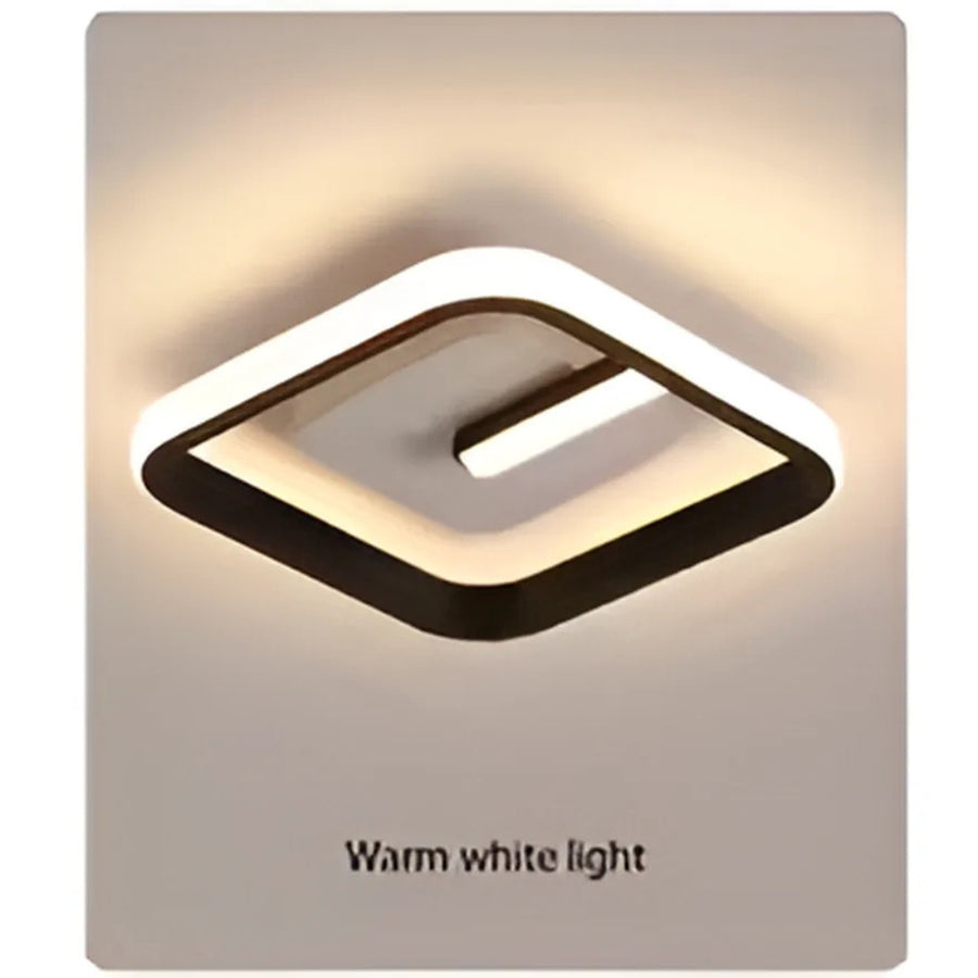 LED LED VICTORIA 19W, квадрат, студена/гореща/неутрална светлина, бяло бяло