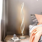 LED LED Upsilon, 48W, 3000K/4000K/6000K, метал и акрил, бял