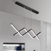 LED полилей с дистанционно управление на Нанси, 72W, студена/гореща/неутрална светлина, недобросъвестна, черна, регулируема височина
