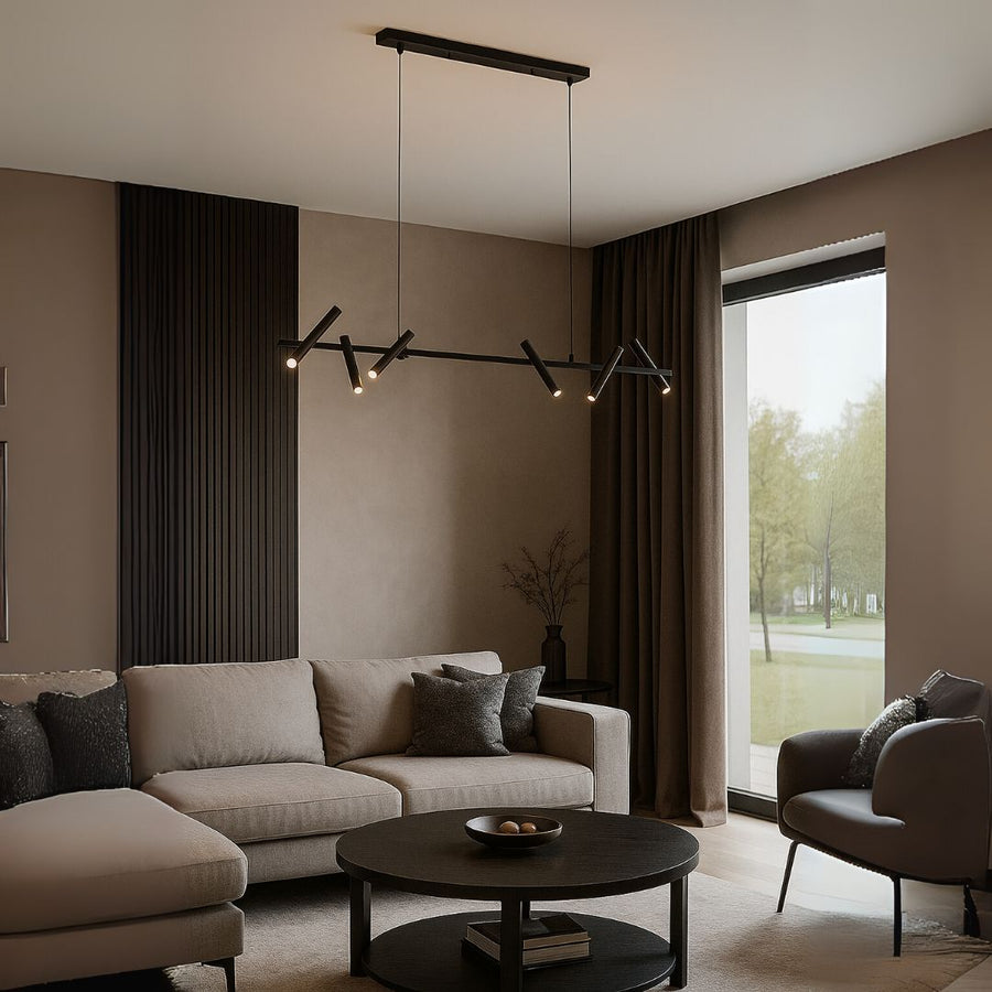 Водеща похот на дистанционното управление на Харман, 23W, 6 източника, неутрална светлина, черно