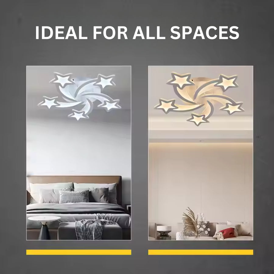 LED полилей с вашия дистанционно управление ipomoea 69w, 5 звезди, студ/гореща/неутрална светлина, нестабилен, бял