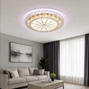 LED полилей с дистанционно управление Miralux, 96W, студена/гореща/RGB светлина, нестабилна, черна