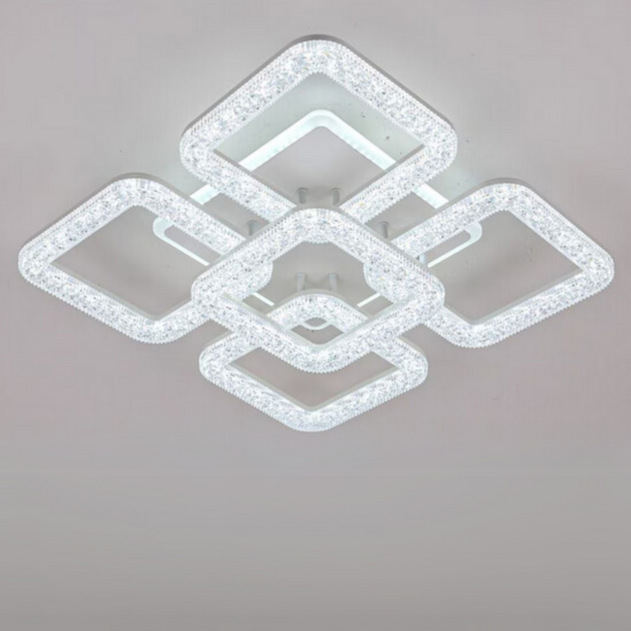 LED LED LED Astrid с дистанционно управление, 114W, подрастващ, бял