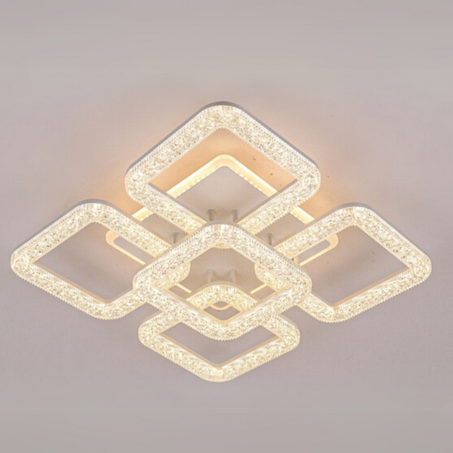 LED LED LED Astrid с дистанционно управление, 114W, подрастващ, бял