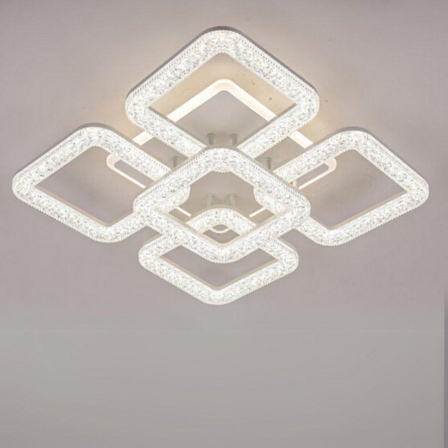 LED LED LED Astrid с дистанционно управление, 114W, подрастващ, бял