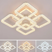 LED LED LED Astrid с дистанционно управление, 114W, подрастващ, бял